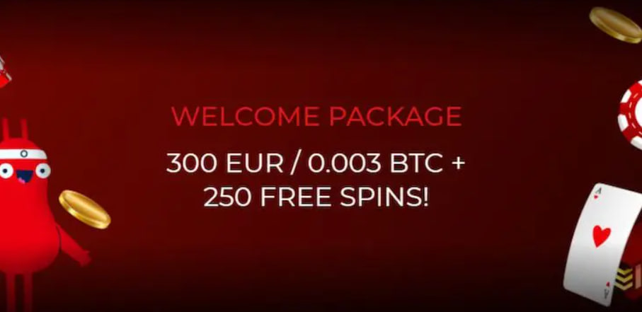 Oshi Casino Welcome Bonus – €300 + 250 Free Spins插图